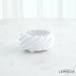 Global Views Matte White Cadoret Bowl