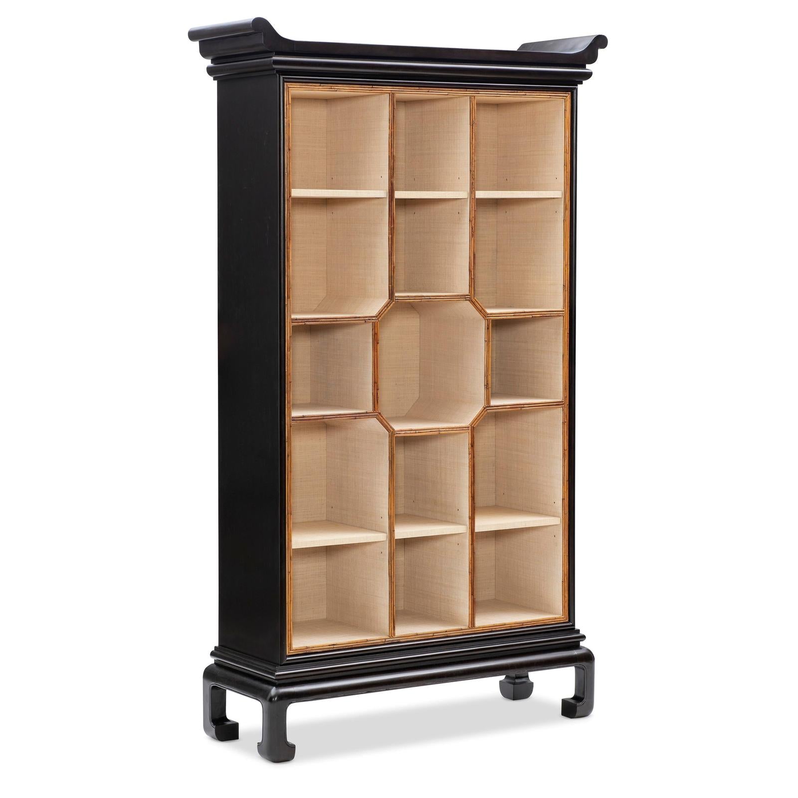 Maitland Smith Imperial Bamboo Etagere