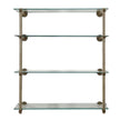 Maitland Smith Brass Wall Shelf