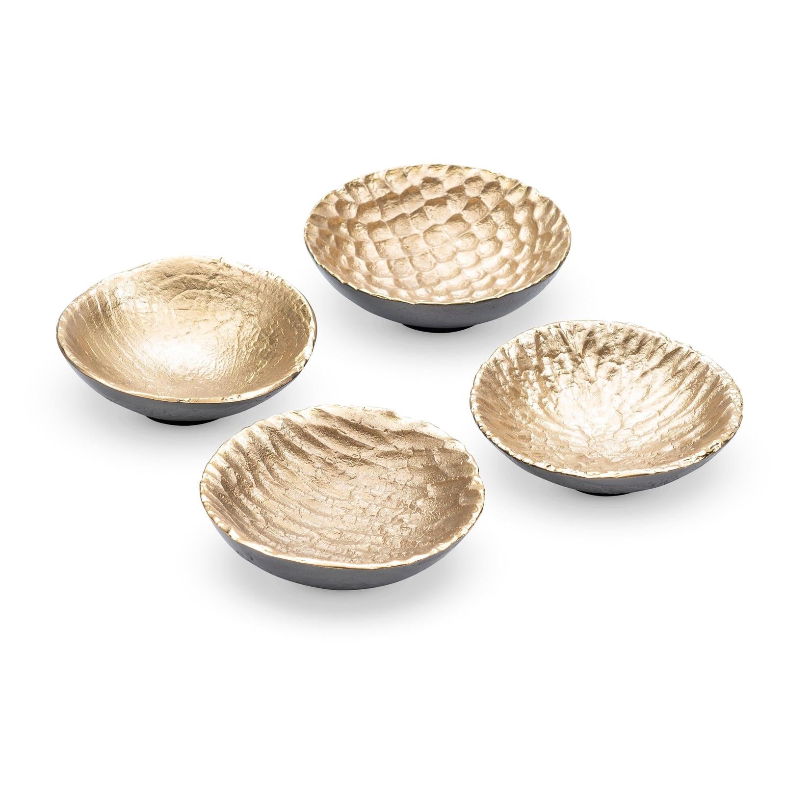 Maitland Smith Celestial Hammered Decorative Bowls