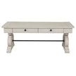 Magnussen Home Bronwyn Alabaster Rectangular Cocktail Table