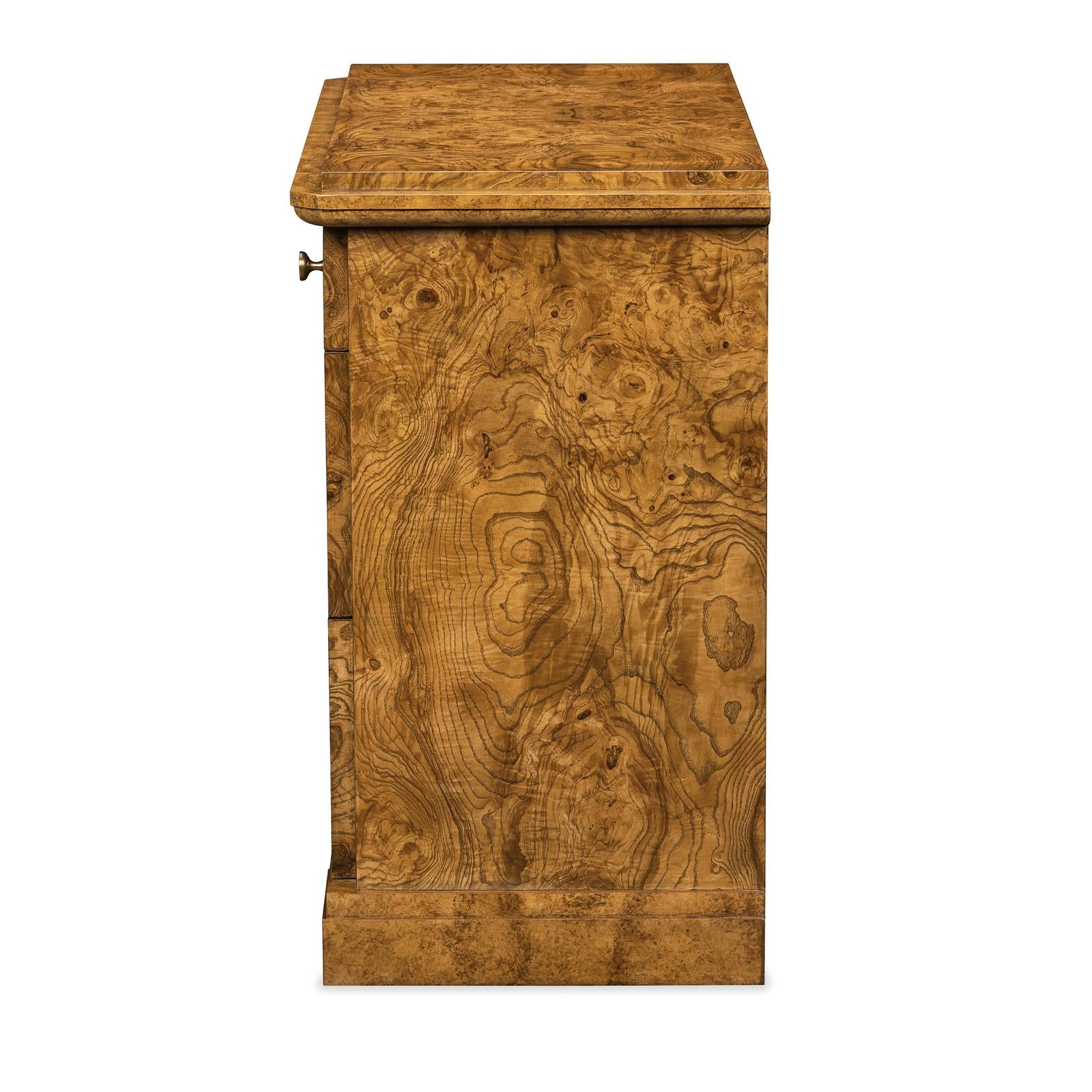Maitland Smith Vienna Biedermeier Burl Chest