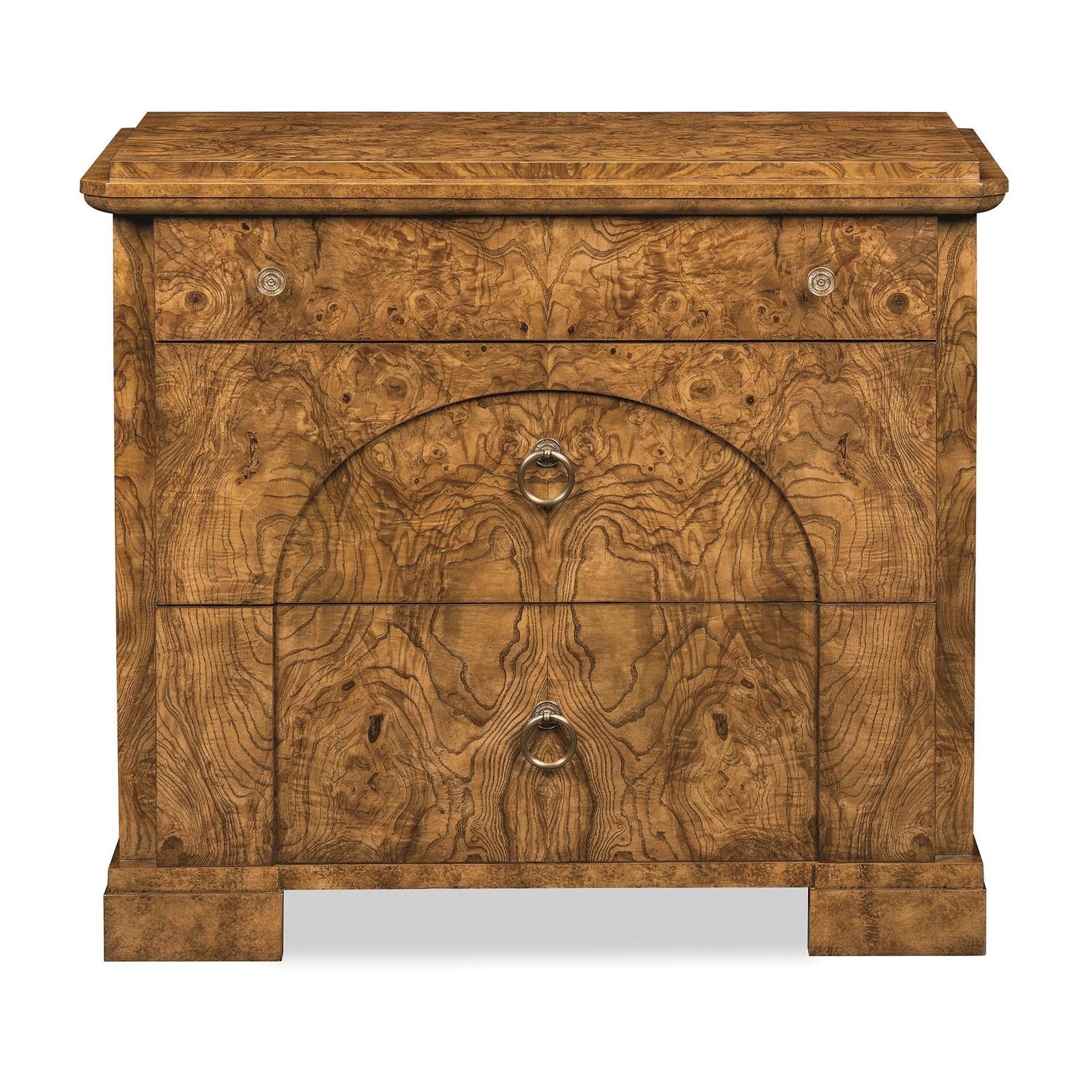Maitland Smith Vienna Biedermeier Burl Chest
