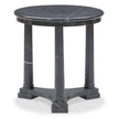 Maitland Smith Neoclassic Black Marble Side Table