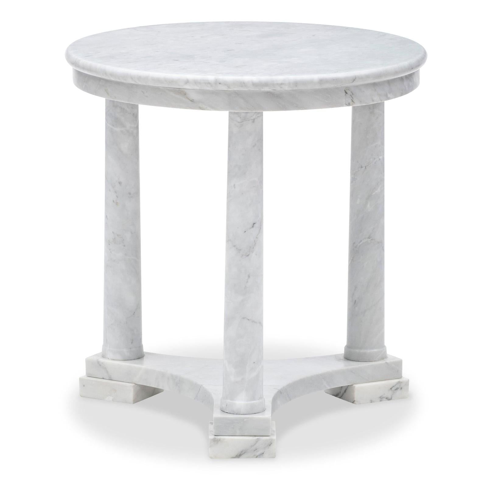 Maitland Smith Neoclassic Marble Side Table