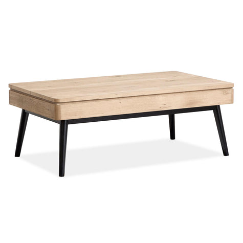 Magnussen Home Fletcher Driftwood Lift Top Storage Cocktail Table