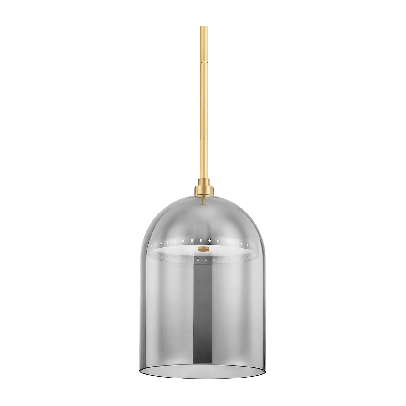Hudson Valley Lighting Dorval 1 Light 9 inch Aged Brass Pendant Ceiling Light Clearance