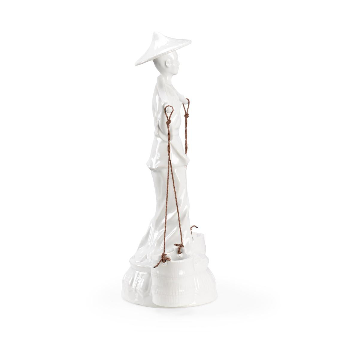 Wildwood Indochine White Sculpture