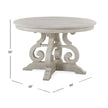 Magnussen Home Bronwyn Alabaster Round Dining Table