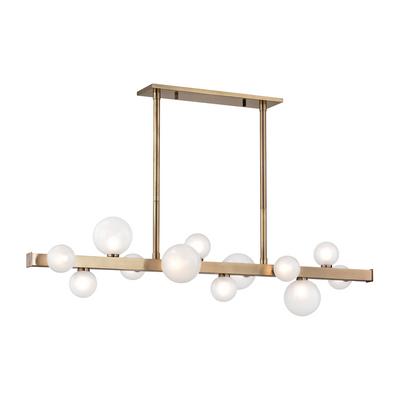 Hudson Valley Lighting Mini Hinsdale 12 Light 44.5 inch Island Light Ceiling Light