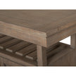 Magnussen Home Paxton Place Dovetail Grey Extendable Counter Height Dining Table