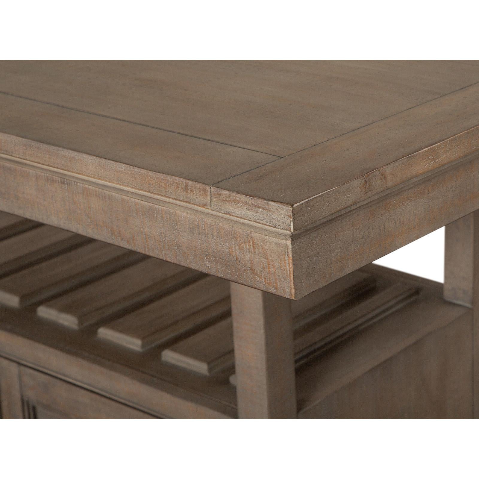 Magnussen Home Paxton Place Dovetail Grey Extendable Counter Height Dining Table