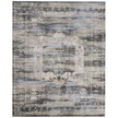 Feizy Augustine 39U0F Traditional Medallion, Green/Blue/Ivory, Rug