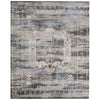 Feizy Augustine 39U0F Traditional Medallion, Green/Blue/Ivory, Rug