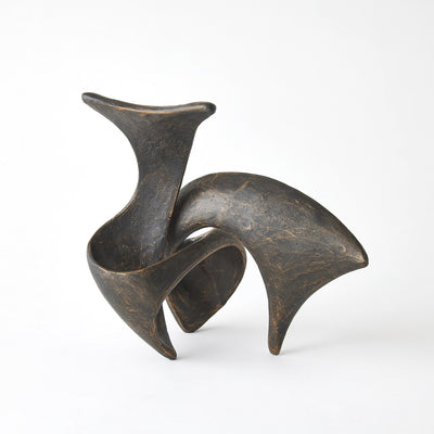 Global Views Bronze Strombus Sculpture