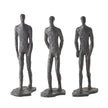 Global Views Bronze Pondering Sculptures Set of 3