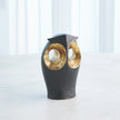 Global Views Gold Leafed Owl