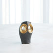 Global Views Gold Leafed Owl