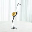 Global Views Brass Precious Egg Sculpture