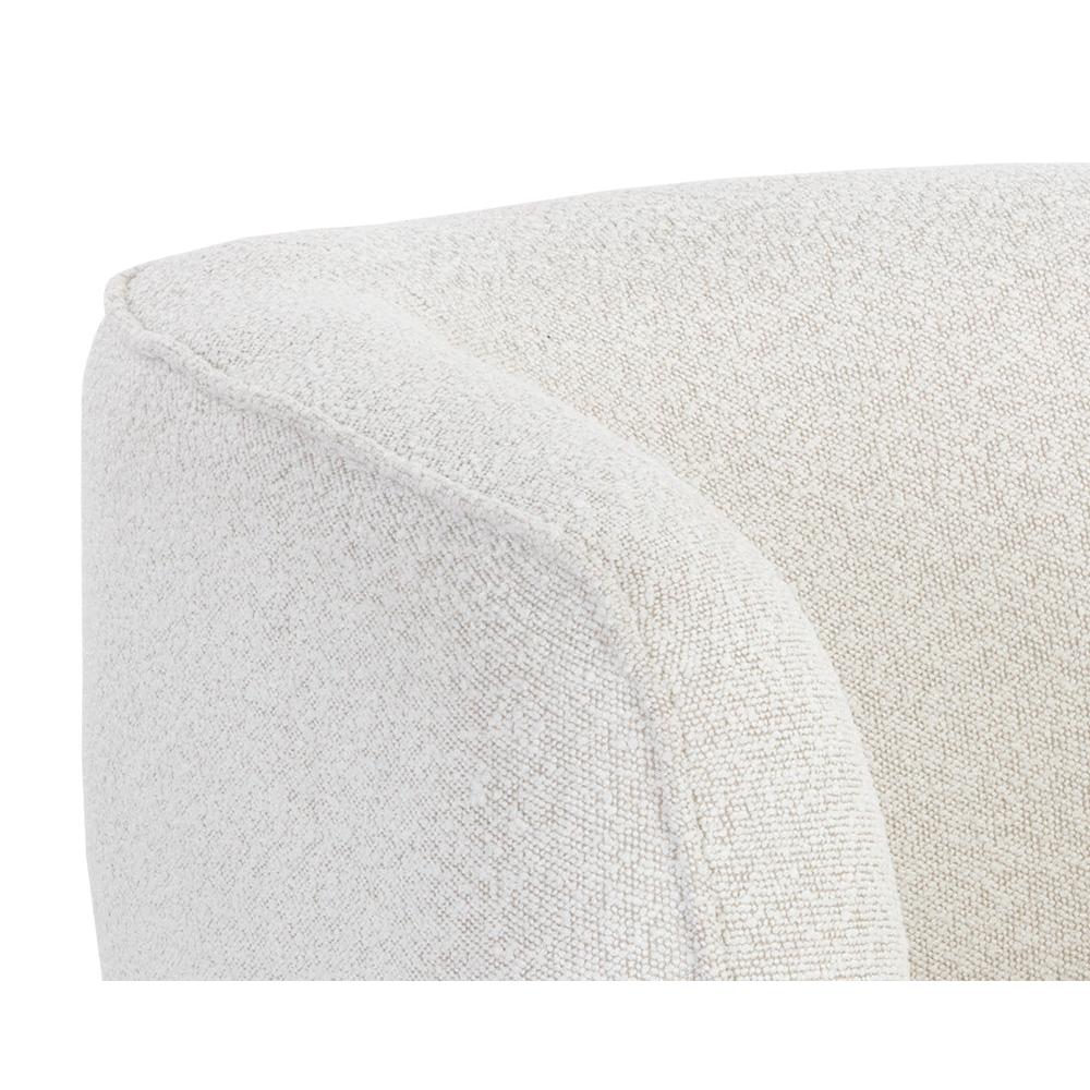 Sunpan Amara White Lounge Chair Clearance