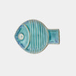 Global Views Blue Fish Plate