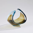 Global Views Turquoise Beige Bowl