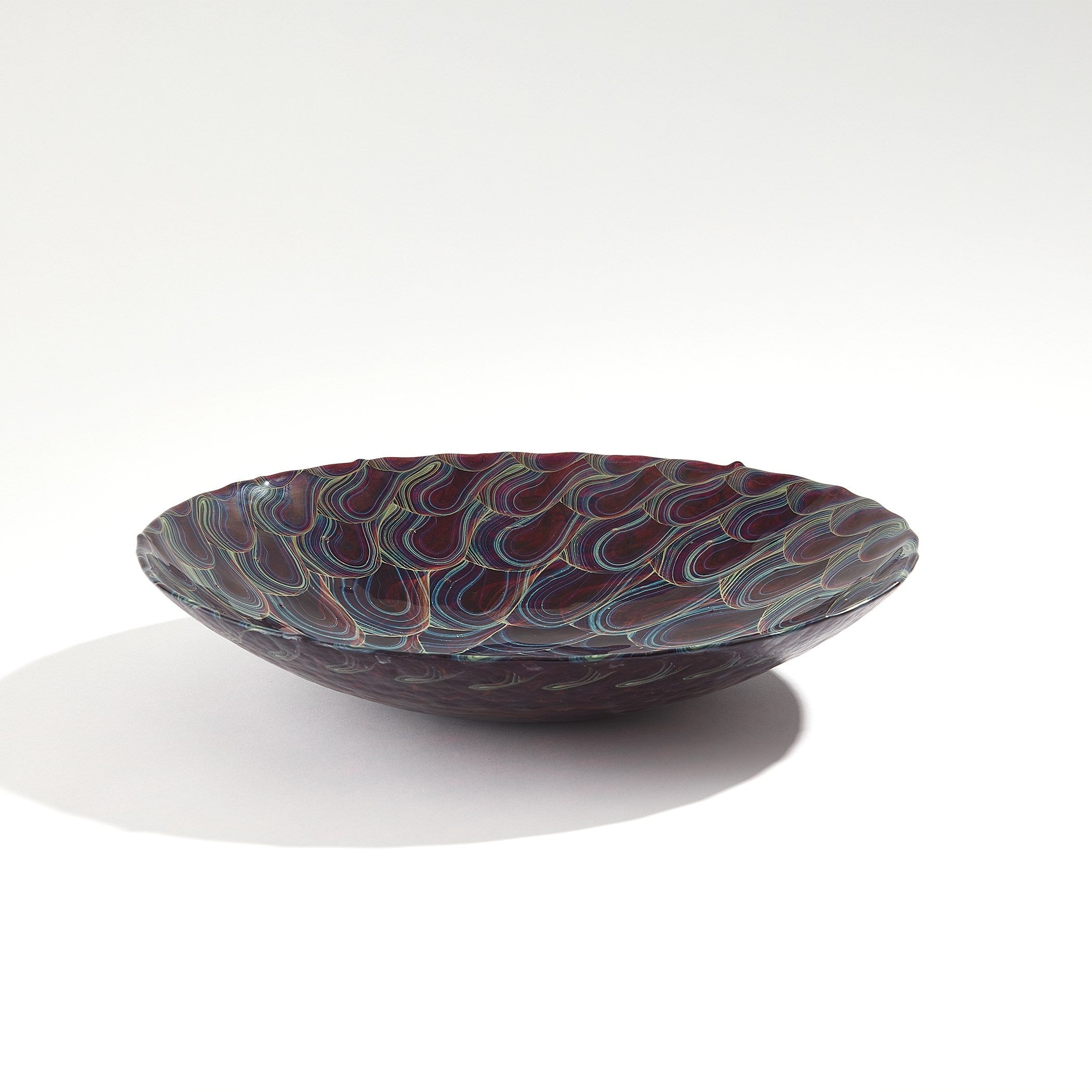 Global Views Plum Kaleidoscope Centerpiece