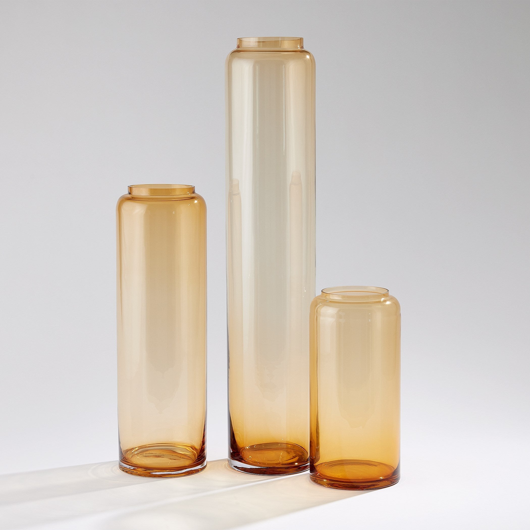 Global Views Datum Vase Caramel