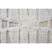 Feizy Elias 69FVF Modern Geometric Rug in Ivory/Tan