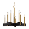 Hudson Valley Lighting Abrams 10 Light 23.75 inch Chandelier Ceiling Light Clearance