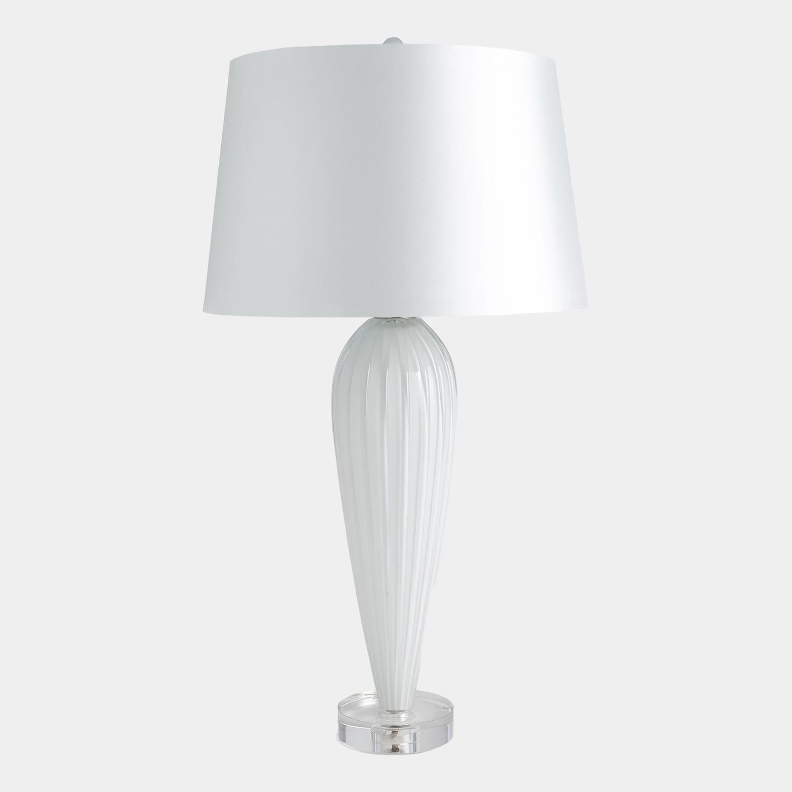 Global Views Teardrop Glass Lamp Clearance