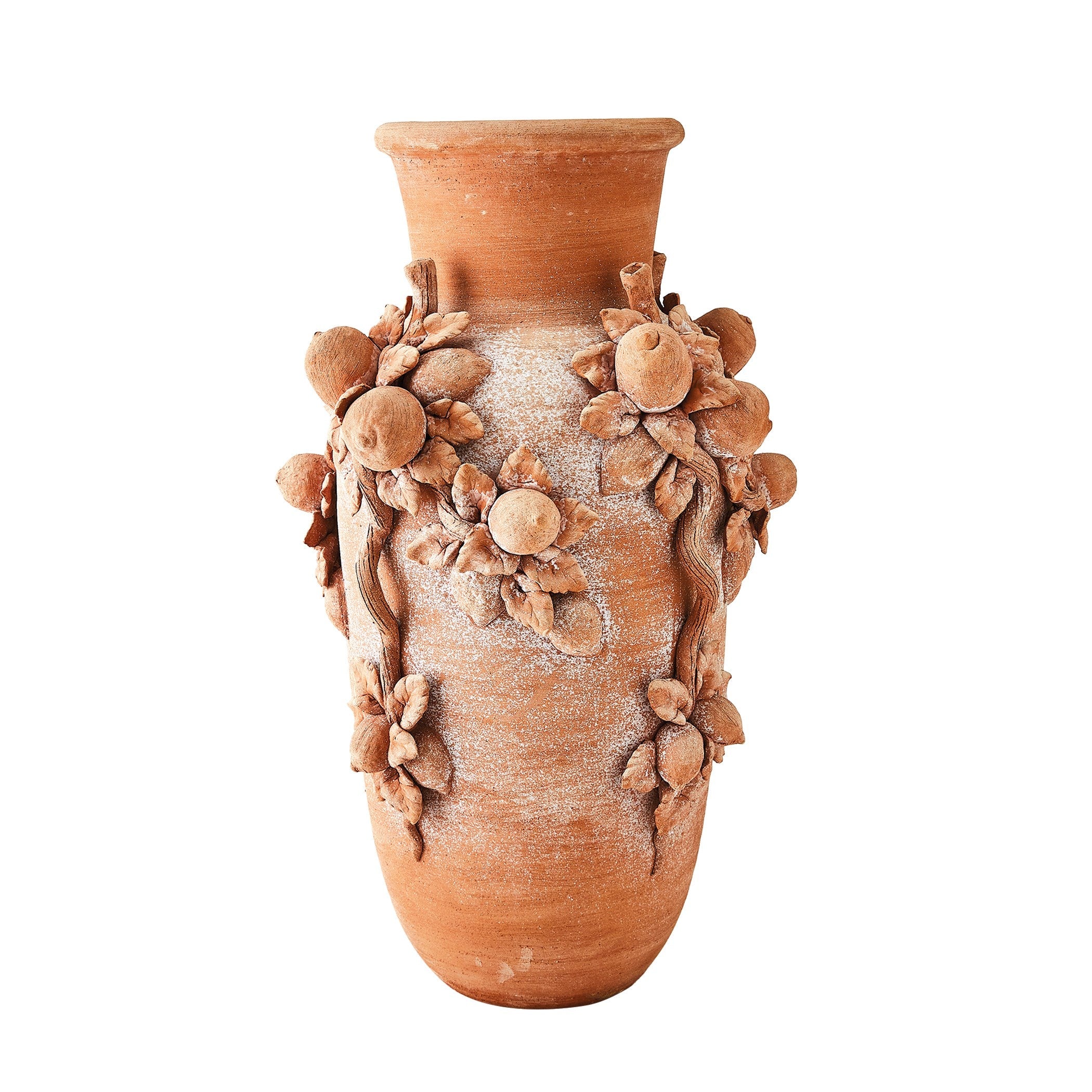 Global Views Matte White Villa Limone Urn