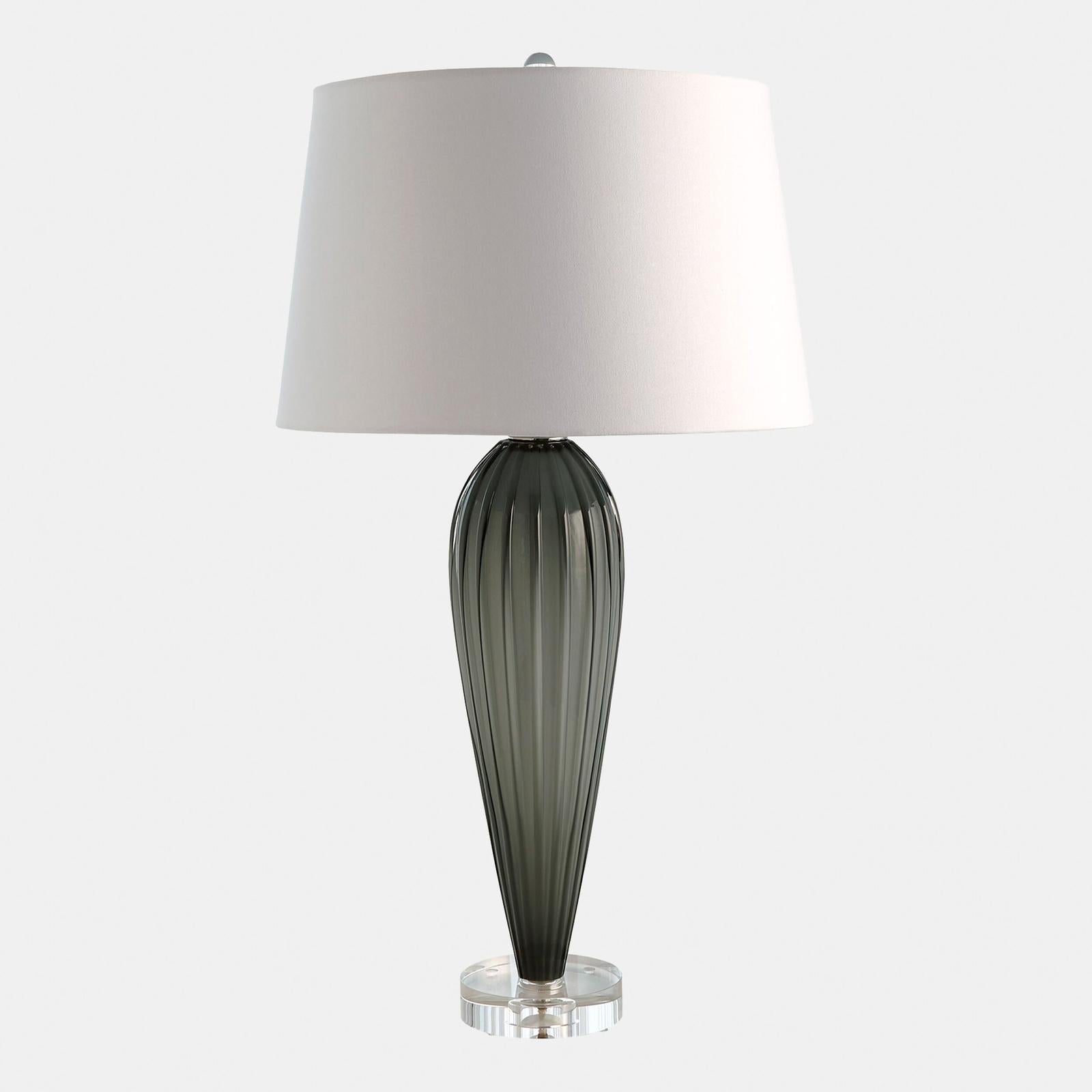 Global Views Teardrop Glass Lamp Clearance
