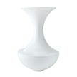 Global Views Black Trumpet Vase