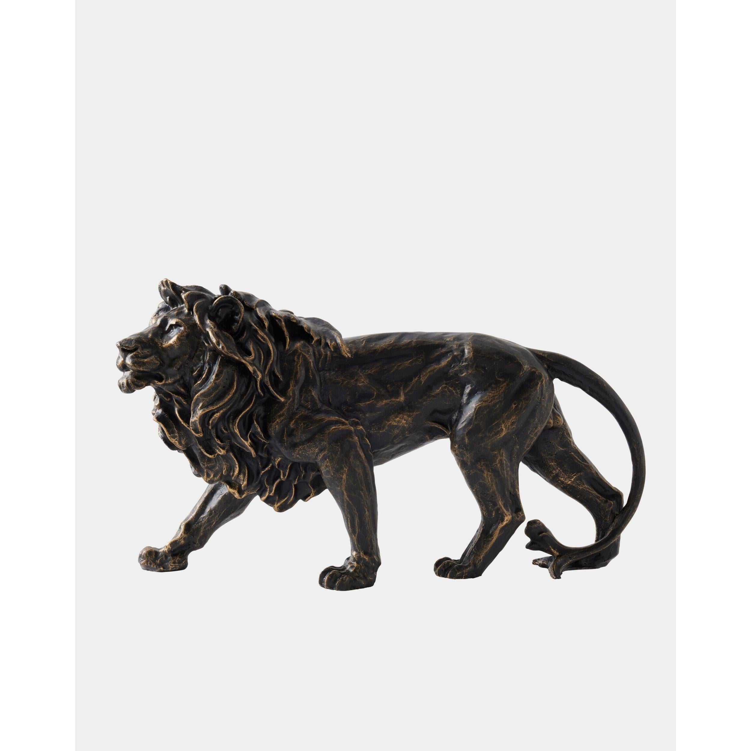 Global Views Prowling Lion Sculpture