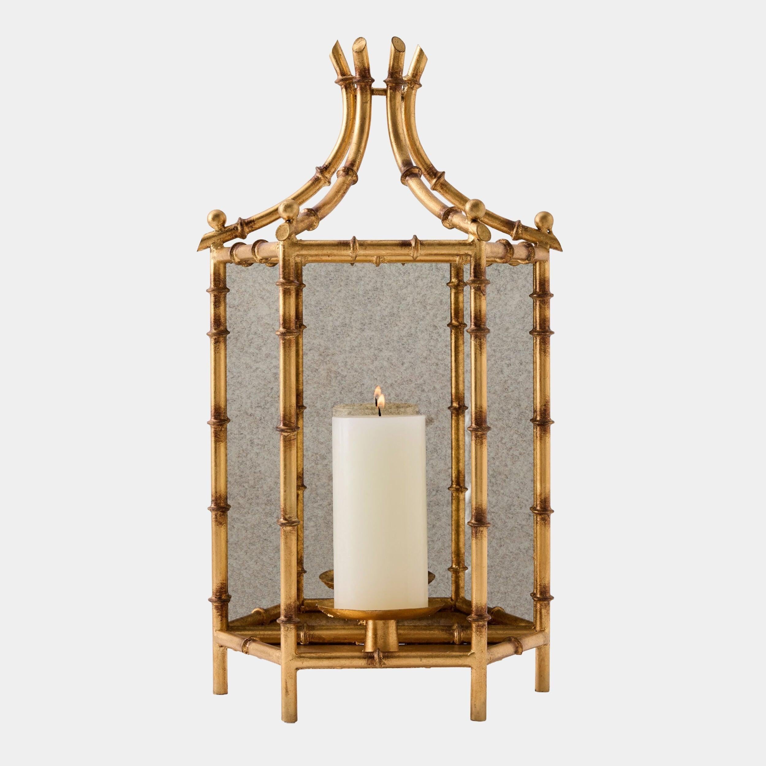 Global Views Bamboo Wall Lantern