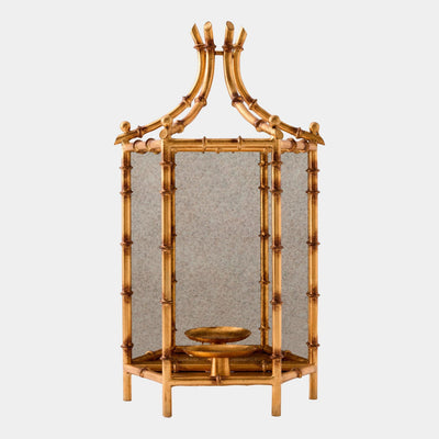 Global Views Bamboo Wall Lantern