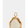 Global Views Octagonal Bamboo Mirror