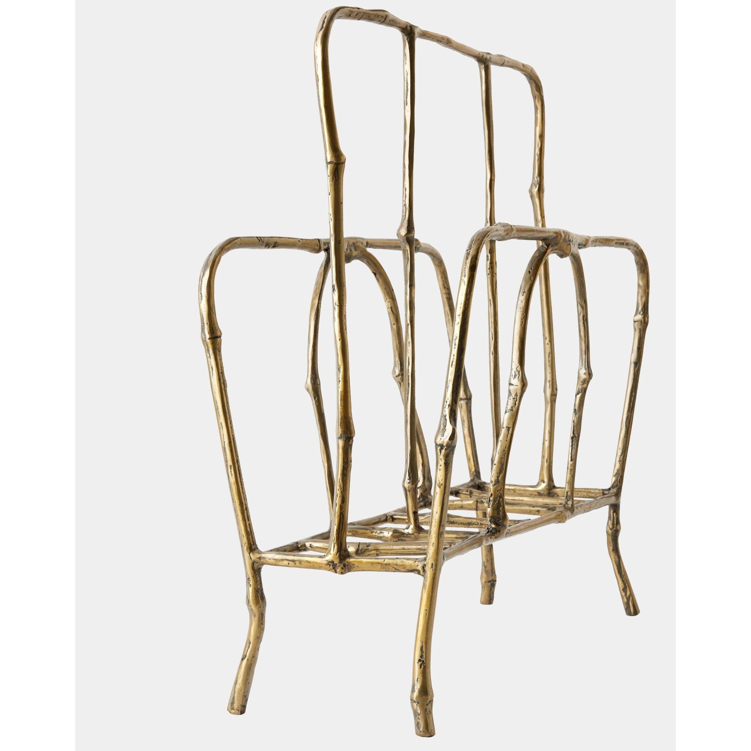 Global Views Bamboo Magazine Rack