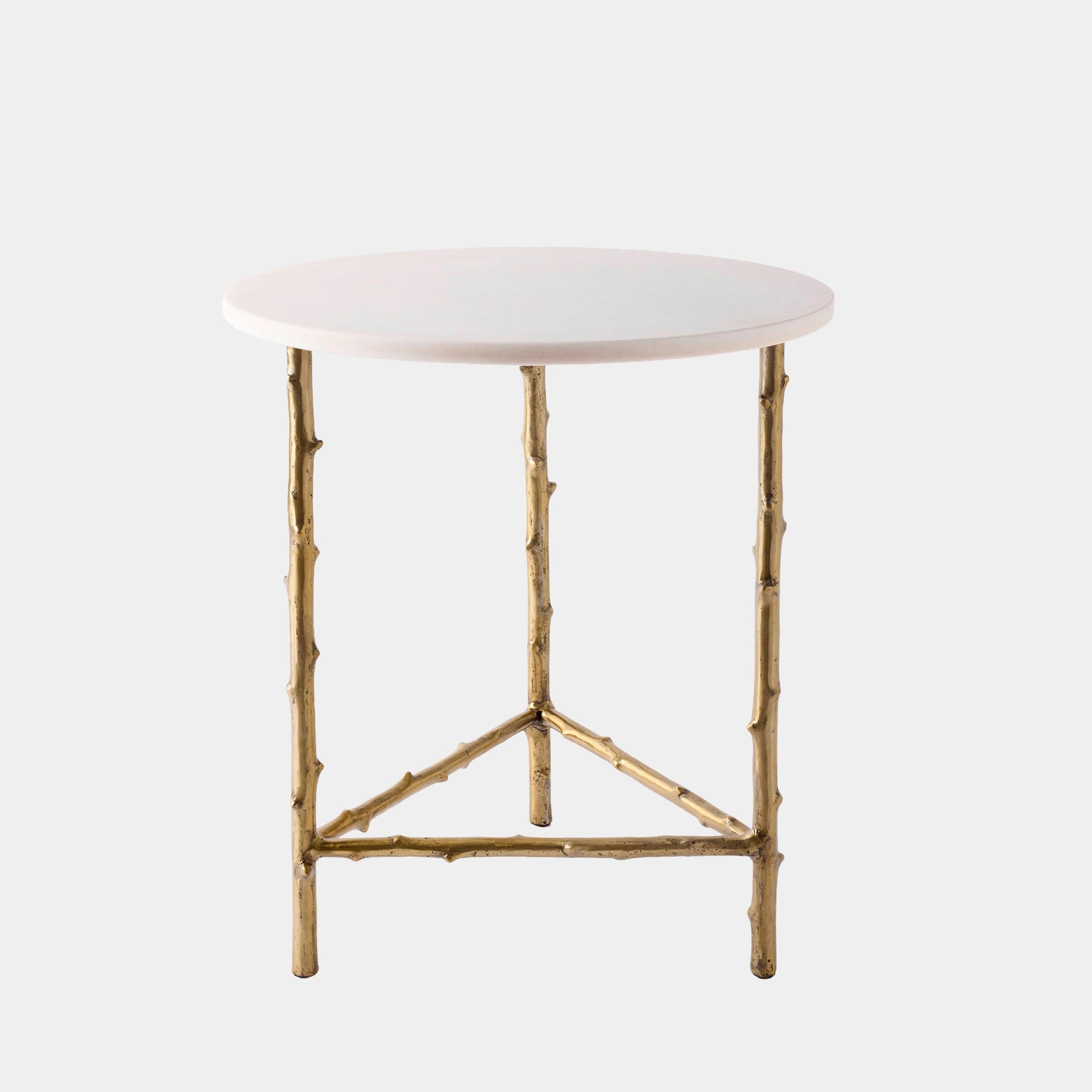 Global Views Spina 3 Legged Side Table