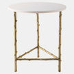 Global Views Spina 3 Legged Side Table