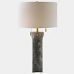 Global Views Rory Marble Column Lamp