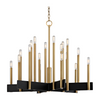 Hudson Valley Lighting Abrams 18 Light 33.5 inch Chandelier Ceiling Light Clearance