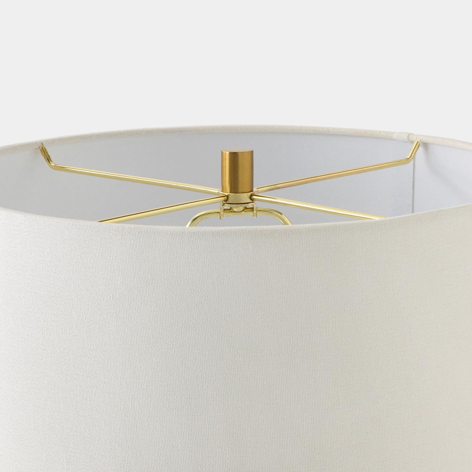 Global Views Grooved Marble Lamp