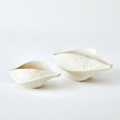Global Views Matte White Porcelain Pod