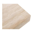 Fairfield Tivoli Square Travertine Cocktail Table
