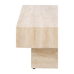 Fairfield Tivoli Square Travertine Cocktail Table