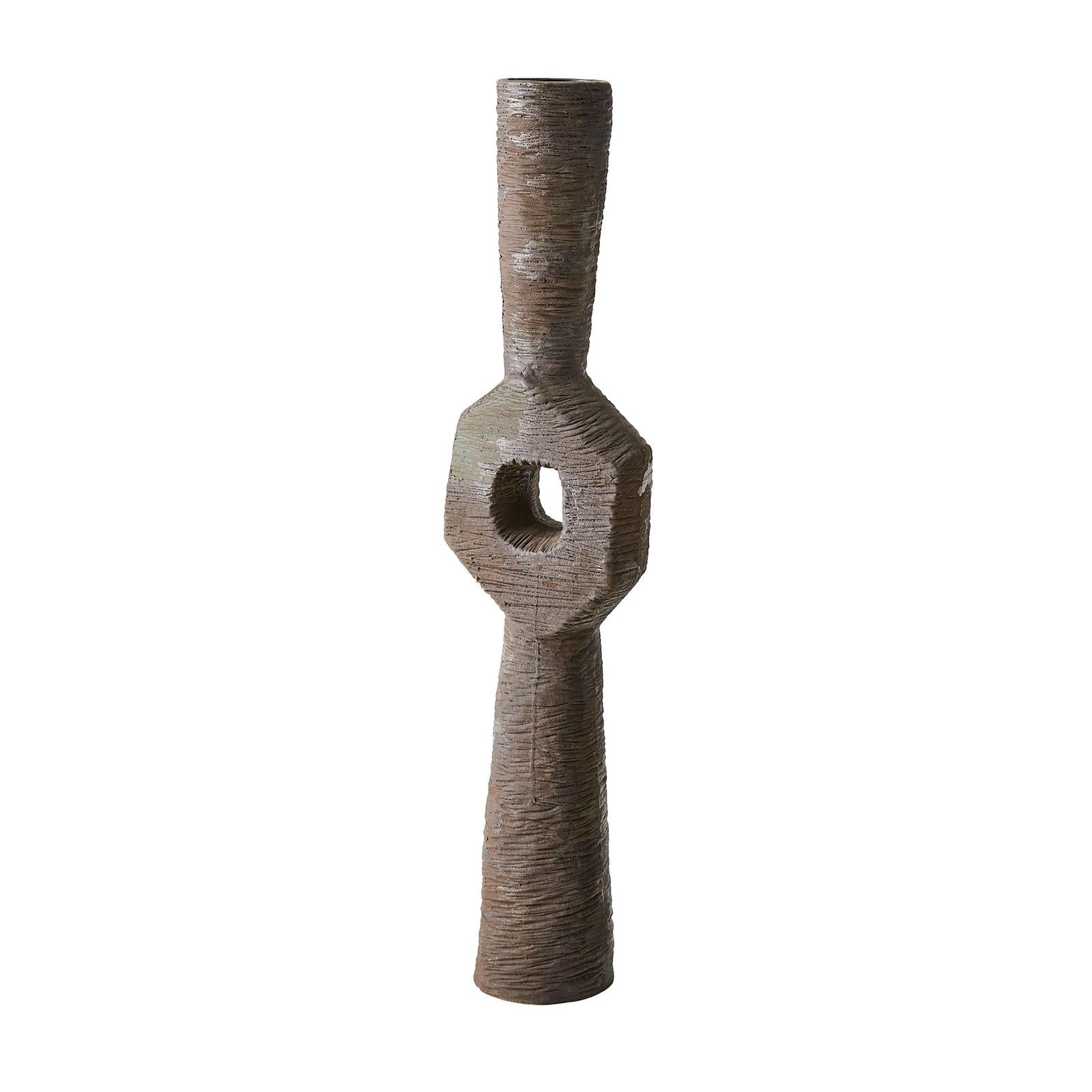 Global Views Rugged Brown Ebba Vase