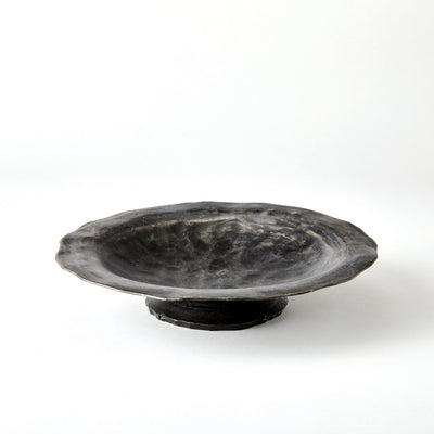 Global Views Natural Iron Forest Blossom Bowl