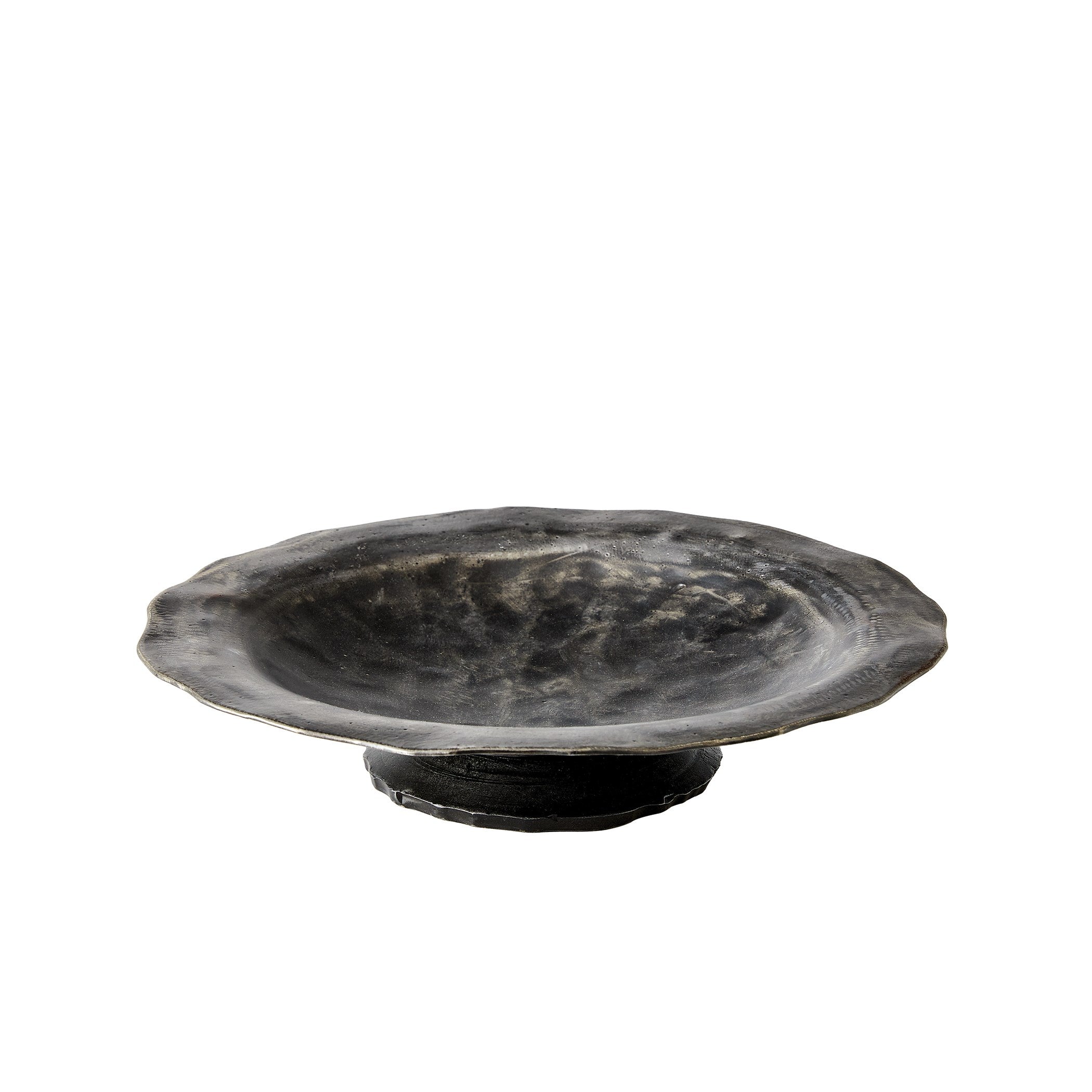 Global Views Natural Iron Forest Blossom Bowl